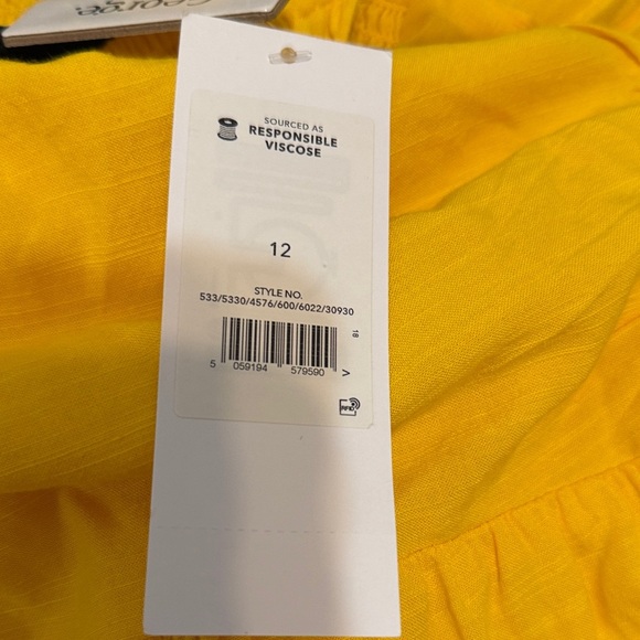 George Sunny Yellow Maxi Dress - Picture 4 of 4